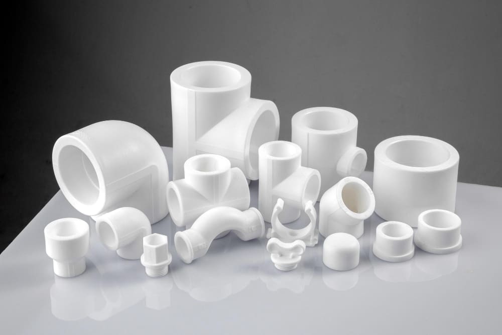 plumbing fittings and pipes