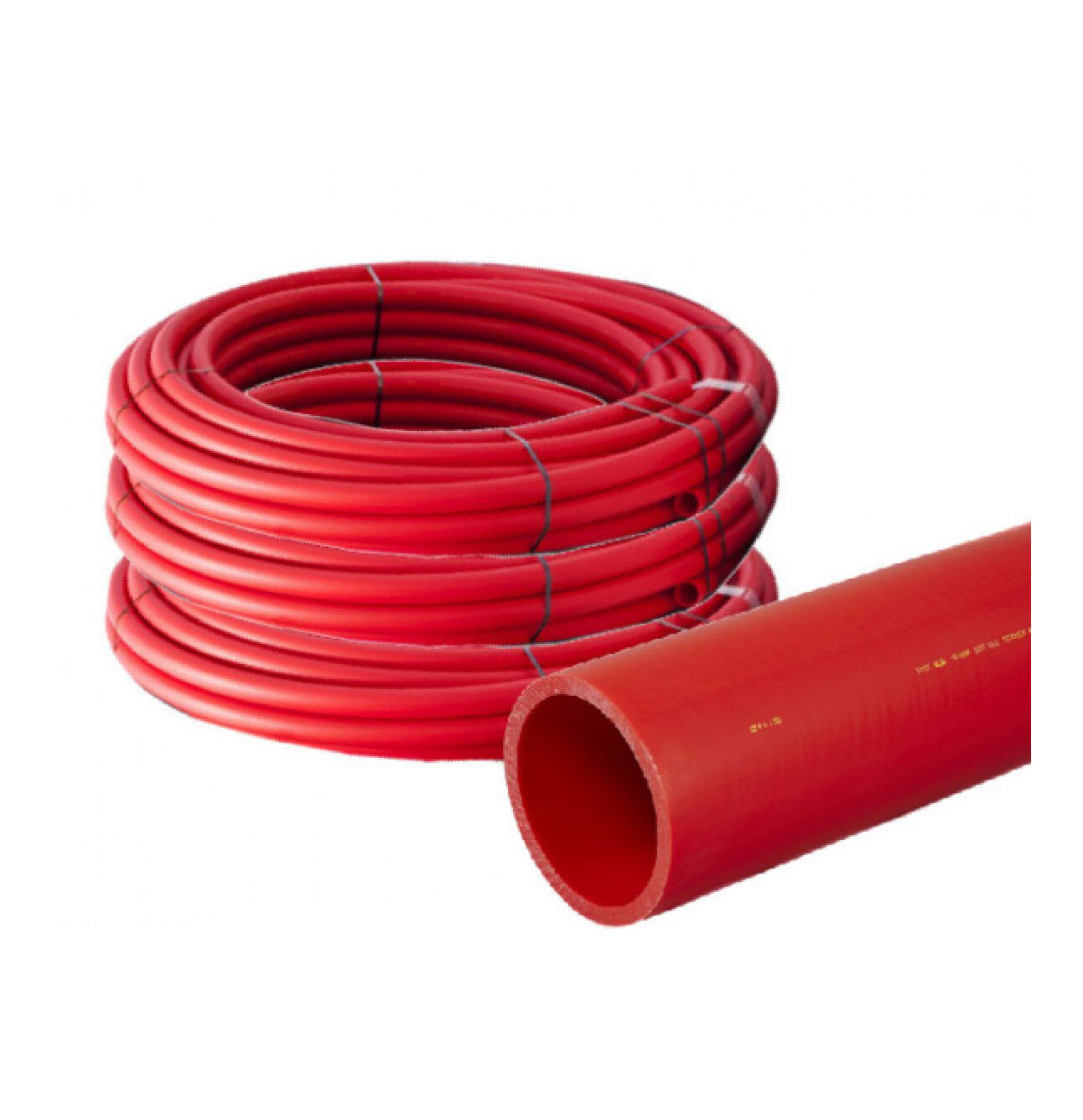 HDPE TNB CABLE SOLID WALL (RED) PIPE SDR 17 / PN10