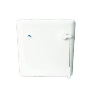 (GOLDOLPHIN) PLASTIC HIGH LEVEL CISTERN : WHITE