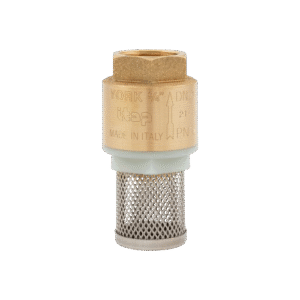 ('YORK') ITALY BRASS SPRING FOOT VALVE