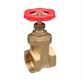 BRASS GATE VALVE FEMALE SCREW END BSP THREADED