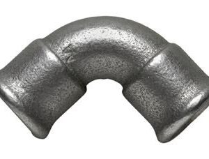 BLACK MALLEABLE IRON (STEAM) SHORT BEND