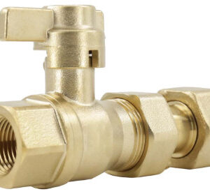 1/2" BRASS LOCKABLE VALVE