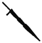 POLY TIF PEG (BLACK)